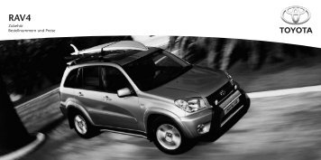 Zubehör Bestellnummern und Preise - RAV4FAQ