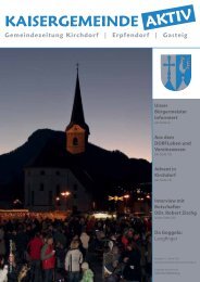 (2,52 MB) - .PDF - Gemeindeamt Kirchdorf in Tirol - Land Tirol