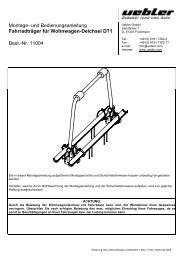 Fahrradträger für Wohnwagen-Deichsel DT1 - ATI Autoteile Immler