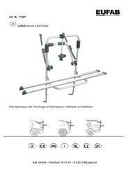 Art. Nr. 11427 LOGIC Modell EASY BIKE ... - huckepack24.de