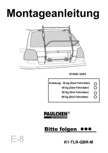 Montageanleitung - az-onlineshop