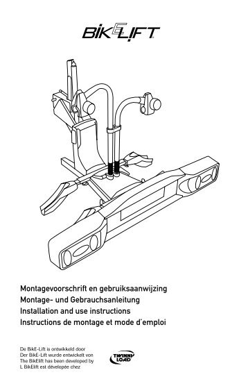 Montagevoorschrift en gebruiksaanwijzing Montage ... - Twinny Load