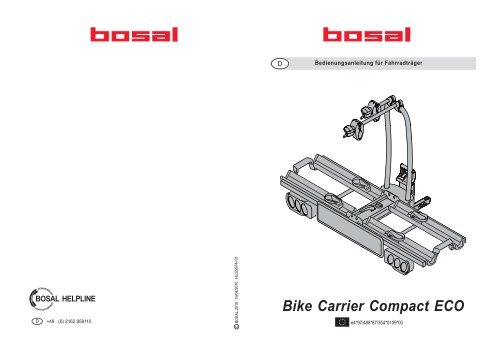 Bike Carrier Compact ECO
