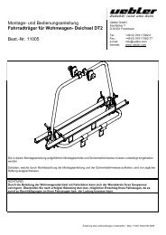 Fahrradträger für Wohnwagen- Deichsel DT2 - ATI Autoteile Immler