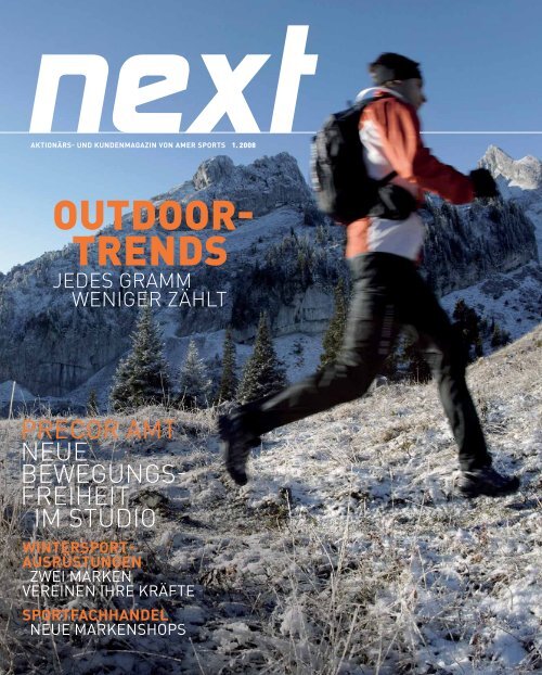 OUTDOOR TRENDS Amer Sports