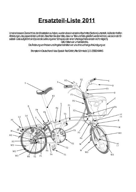 ersatzteile brompton
