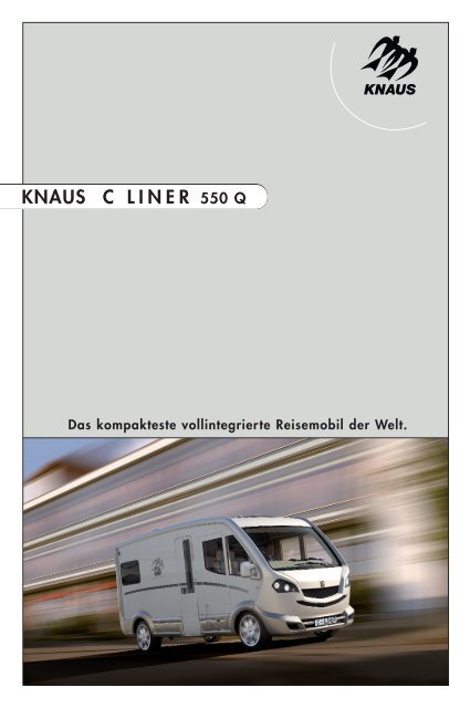 KNAUS C L I N E R 550 Q - Reisemobil International