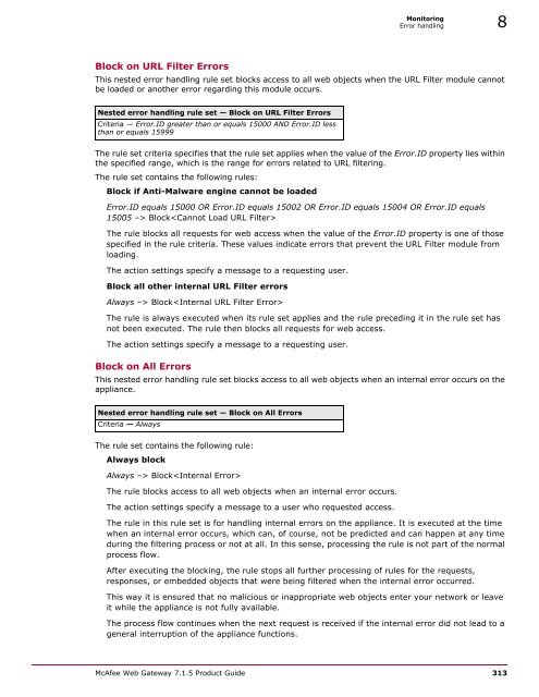 Web Gateway 7.1.5 Product Guide - McAfee