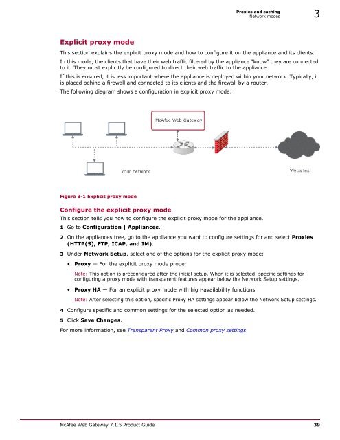 Web Gateway 7.1.5 Product Guide - McAfee