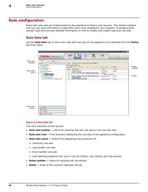 Web Gateway 7.1.5 Product Guide - McAfee