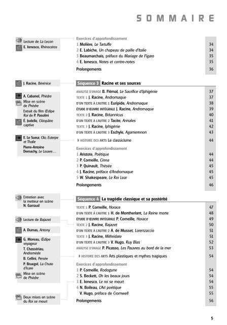 sommaire - Hachette