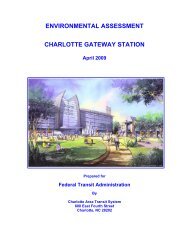 ENVIRONMENTAL ASSESSMENT CHARLOTTE GATEWAY STATION