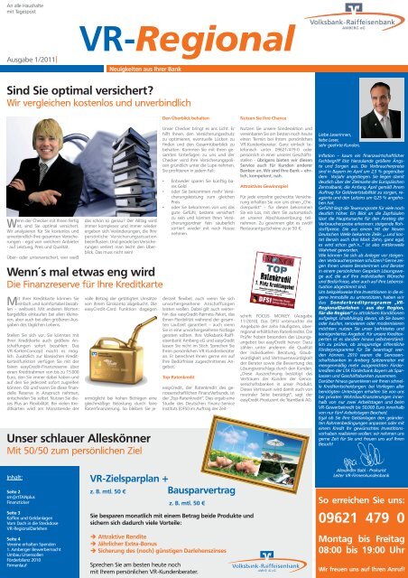 Vr Regional Volksbank Raiffeisenbank Amberg Eg
