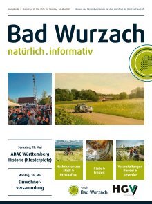 10.05.2025 Bürger- und Gästeinformation Bad Wurzach
