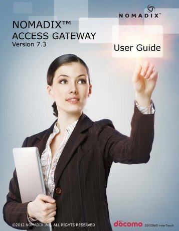 Nomadix Access Gateway User Guide