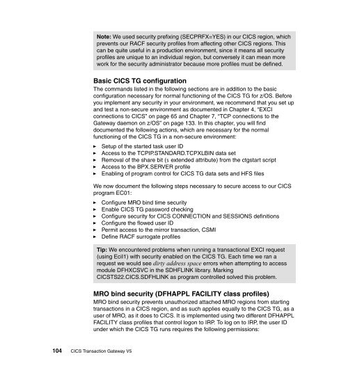 CICS Transaction Gateway V5 The WebSphere ... - IBM Redbooks