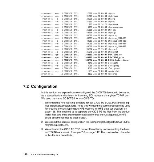 CICS Transaction Gateway V5 The WebSphere ... - IBM Redbooks