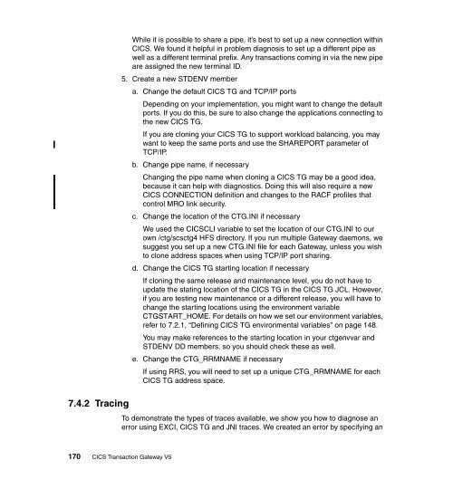 CICS Transaction Gateway V5 The WebSphere ... - IBM Redbooks