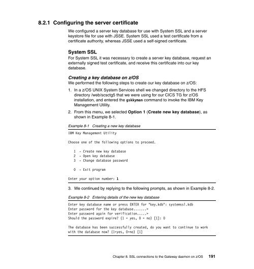 CICS Transaction Gateway V5 The WebSphere ... - IBM Redbooks