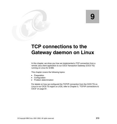 CICS Transaction Gateway V5 The WebSphere ... - IBM Redbooks