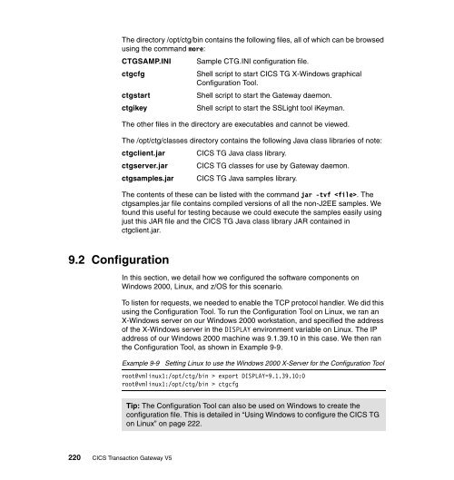 CICS Transaction Gateway V5 The WebSphere ... - IBM Redbooks