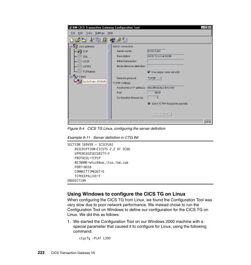 CICS Transaction Gateway V5 The WebSphere ... - IBM Redbooks