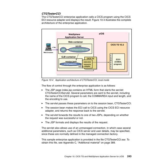 CICS Transaction Gateway V5 The WebSphere ... - IBM Redbooks