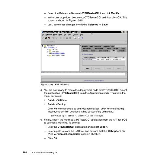 CICS Transaction Gateway V5 The WebSphere ... - IBM Redbooks