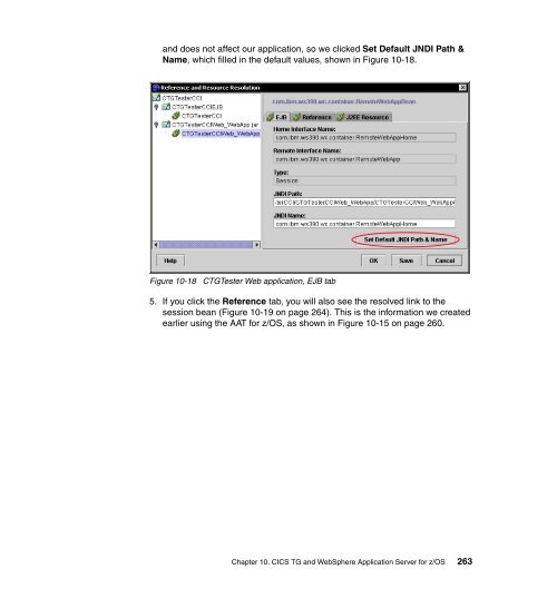 CICS Transaction Gateway V5 The WebSphere ... - IBM Redbooks