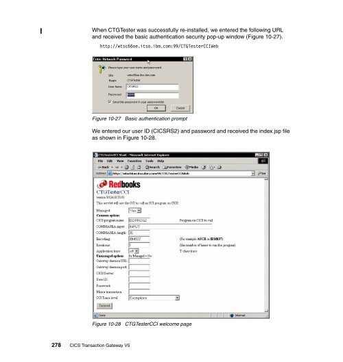 CICS Transaction Gateway V5 The WebSphere ... - IBM Redbooks