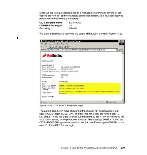 CICS Transaction Gateway V5 The WebSphere ... - IBM Redbooks