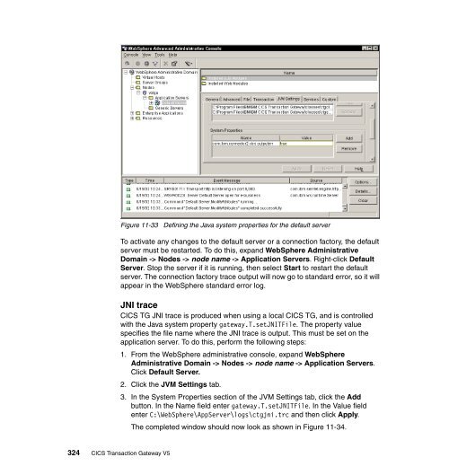 CICS Transaction Gateway V5 The WebSphere ... - IBM Redbooks