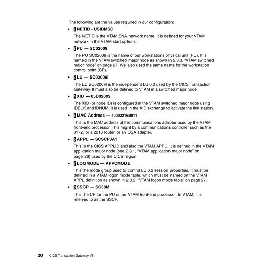 CICS Transaction Gateway V5 The WebSphere ... - IBM Redbooks