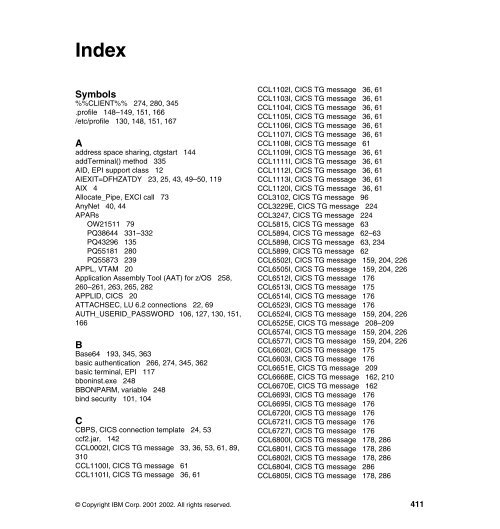 CICS Transaction Gateway V5 The WebSphere ... - IBM Redbooks