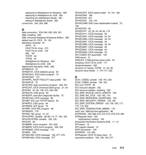 CICS Transaction Gateway V5 The WebSphere ... - IBM Redbooks