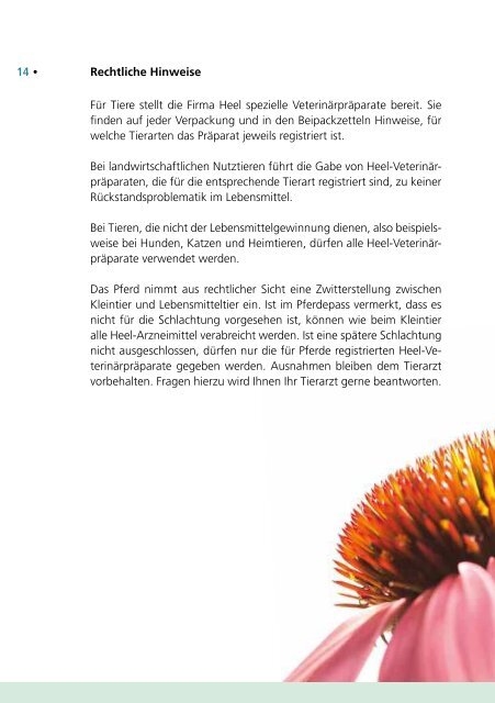 Biologische Tiermedizin aus Baden-Baden - Biologische Heilmittel ...