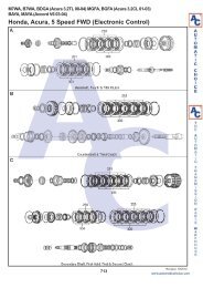 Honda B7WA, BAYA, BDGA, BGFA, M7WA ... - Automatic Choice