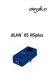 dLAN 85 HS plus - Devolo