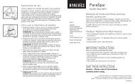 ParaSpa - HoMedics, Inc.