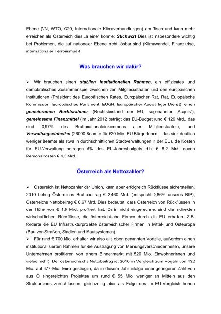 Der Europa-Gemeinderat Christian HUBER informiert ... - Katzelsdorf