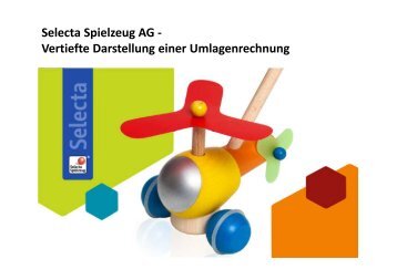 CP Anwendertreffen 2012 Selecta Spielzeug AG - Corporate Planning