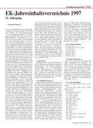 EK-Jahresinhaltsverzeichnis 1997 - Eisenbahn-Kurier