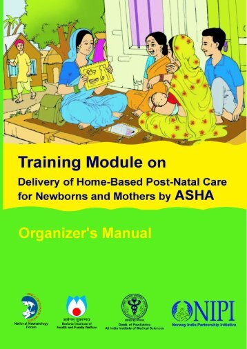 Training Module on - National Institute of health and family welfare