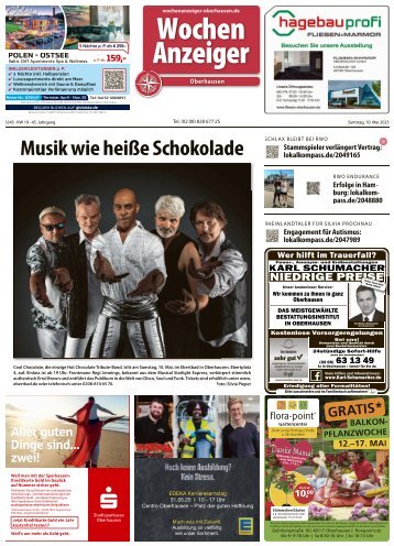 12AB6349 Wochenanzeiger Oberhausen-Schmachtendorf/Holten 10.05.2025