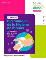 Boletín Vive Auna Conectados - 5 de abril