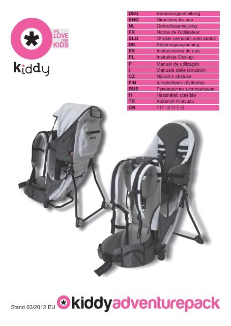 Descargar instrucciones de uso - Kiddy