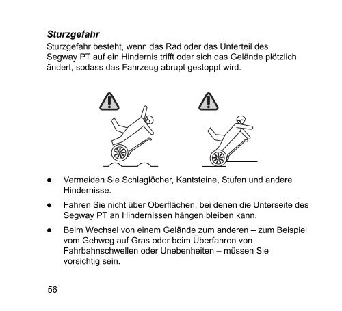 Kurzanleitung - Segway Verona