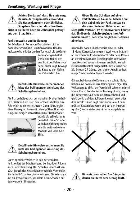 • Fahrrad-Handbuch • Inspektion • Garantie • Fahrradpass - Patria