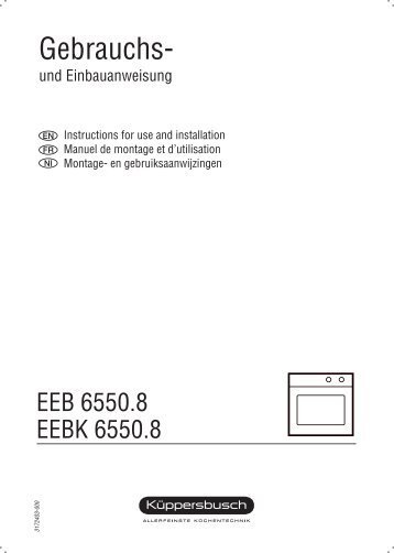 ökotherm®- Katalysator regenerieren - TDS - Küppersbusch