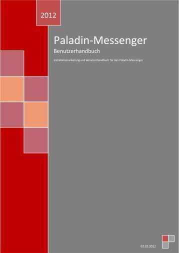 Benutzerhandbuch - Paladin-Messenger